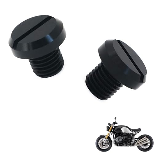 generisch 2PCS motorrad spiegel stopfen kompatibel mit BMW R nineT,Motorcycle rearview mirror blind plug tuning zubehör