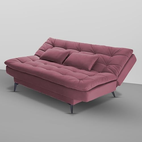 Image of Krancy 3-Seater Sofa Cum Bed for Living Room, Office & Home | Premium Fabric Sleeper Sofa Set with 1 Year Warranty | Comfortable Sofa for Guests, Lounge & Small Spaces (Move)