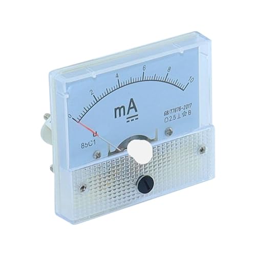 Ampèremètre analogique CC 85C1-mA avec aiguille haute visibilité 200mA