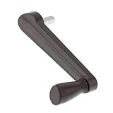 Tceapoo Patio Umbrella Crank Handle, Patio Umbrella Accessories Outdoor Umbrella Replacement Parts Fit for Balcony, Patio & Courtyard, Easy Install, Brown