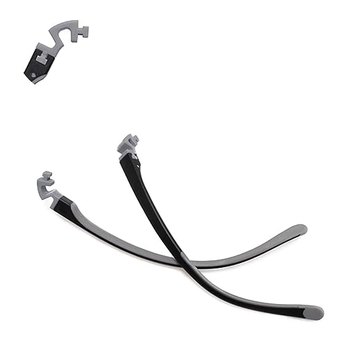 QYAJS 1 par de anteojos de silicona para niños, lentes de repuesto para templo, marco de gafas de templo, patillas y piernas