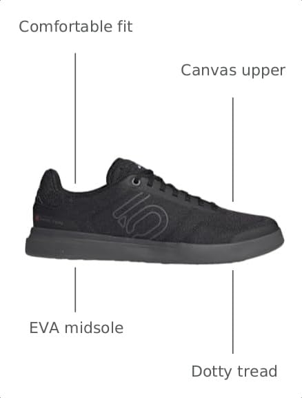 Image of Adidas Mens Five Ten Sleuth DLX Canvas Mountain Bike Shoes
