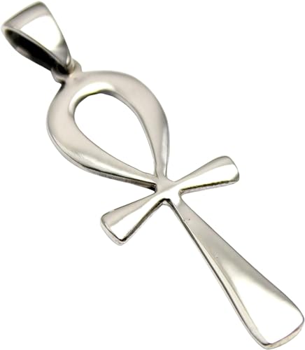 COSUMOSU Egyptian Ankh Cross 925 sterling silver Pendant