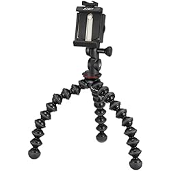 Tripode Joby Gorillapod JOBY GripTight PRO 2 GorillaPod - Soporte universal y trípode flexible Pro para cualquier Smartphone e iPhone, con o sin funda, JB01551-BWW