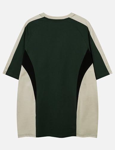 Aelfric Eden T Shirt Color Blocking Star Tee Graphic Short Sleeve Tees Streetwear Casual Y2k Tops2