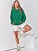 ANRABESS Women Hoodies Oversized Fleece Long Sleeve Comfy Casual Basic Pullover Sweatshirts 2025 Fall Outfits Y2K Clothes Medium Green Small