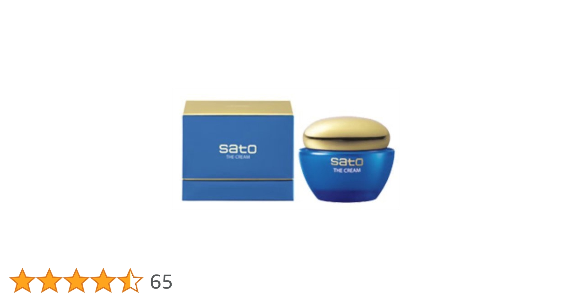 フェイスクリーム sato THE CREAM 50g ザ・クリーム / サトウ(フェイスクリーム, スキンケア・基礎