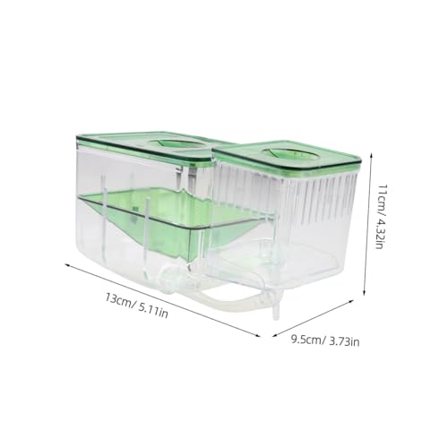 Caja de aislamiento para peces enfermos paridera transparente de acuario Abaodam 3