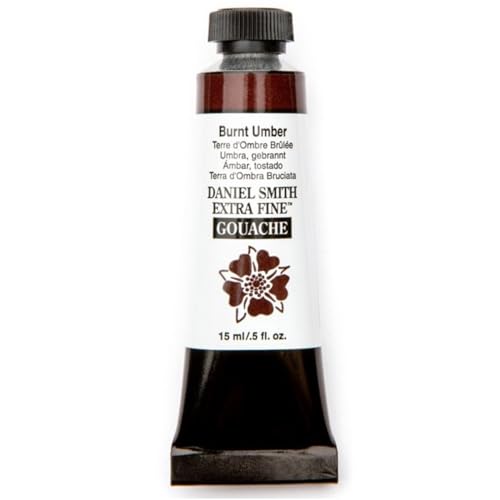 Daniel Smith Gouache 284690008 (15 ml), color marrón oscuro