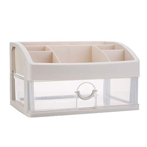 Scatola portaoggetti Cosmetici Scatola portaoggetti Cosmetici Cassetto da Ufficio in plastica Tipo Rossetto Portaoggetti per Gioielli Prodotti per la Cura della Pelle 34 * 25 * 20 cm Scatola