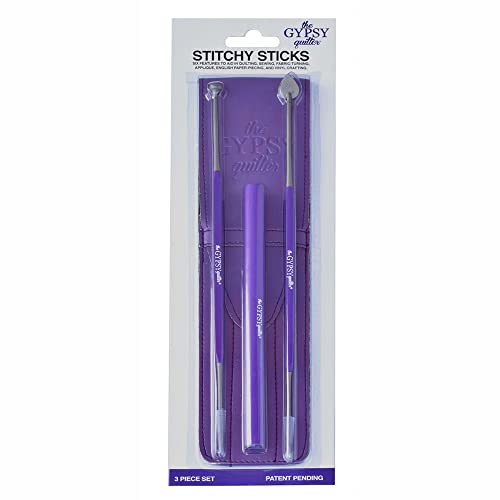Gypsy Quilter Stitchy Sticks 3 Piece Crafting Tool Set