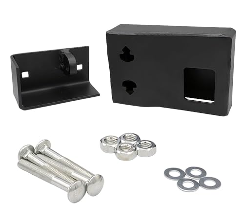 Mytee Products Heavy-Duty Shipping Container Lock Box Bolt-On - Detachable, Installation Hardware Included - Conex Container Cabinet Accessories