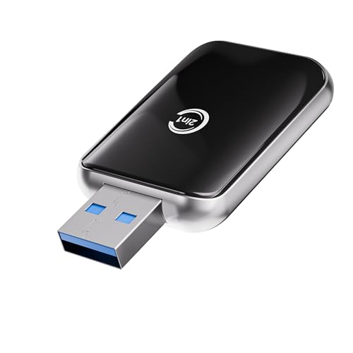 Wireless CarPlay Adapter for iPhone, Converts Factory Wired to Wireless CarPlay Dongle for Cars from 2016 and iOS 10+, Plug and Play