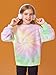 Haloumoning Girls Oversized Crewneck Sweatshirts Kids Fashion Drop Shoulder Pullover Clothes 5-14 Years