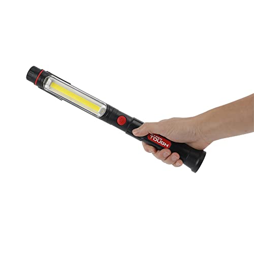 Hyper Tough 1000-Lumen RECHARGEABLE LED TASK/WORK LIGHT | STRONG MAGNET ON BACK | SWIVEL HANGING HOOK - Thumbnail 7