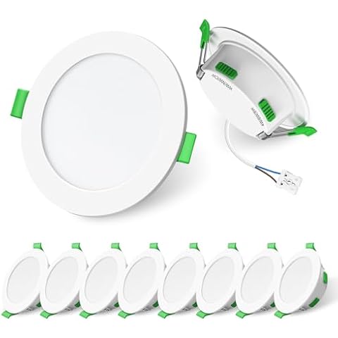 ALUSSO LED Downlights 4W/6W/8W Dimmable Cover