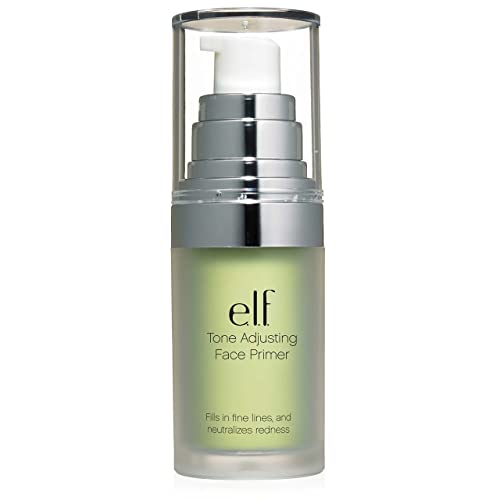 Tone Adjusting Face Primer -Neutralizing Green by e.l.f. for Women - 0.47 oz Primer - (Pack of 2)