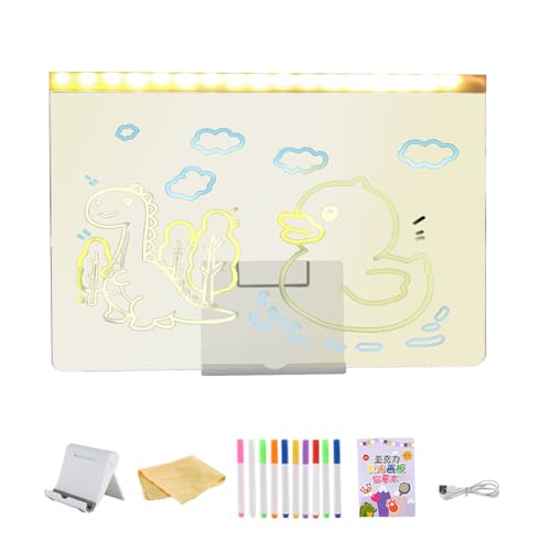 Tablero de dibujo luminoso para niños ideal para viajes largos en coche