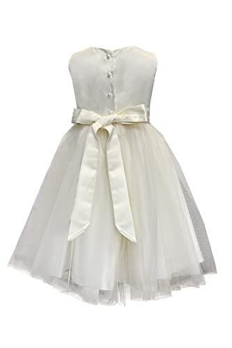 Ivory Rustic Flower Girl Dress Toddler - Lace Flower Girl Dresses for Wedding Vintage - Bestidos para Niñas de Boda4