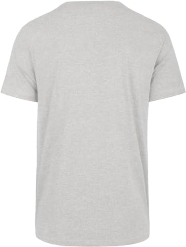 47 Mlb Men'S Gray Team Distressed Imprint Match Baseball Primary Logo Wordmark T-Shirt thumb #1
