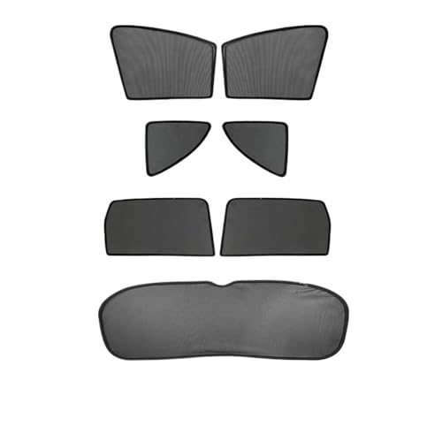 Visière fenêtre voiture premium Mazda CX-5 rideau magnétique 7PCS haute densité