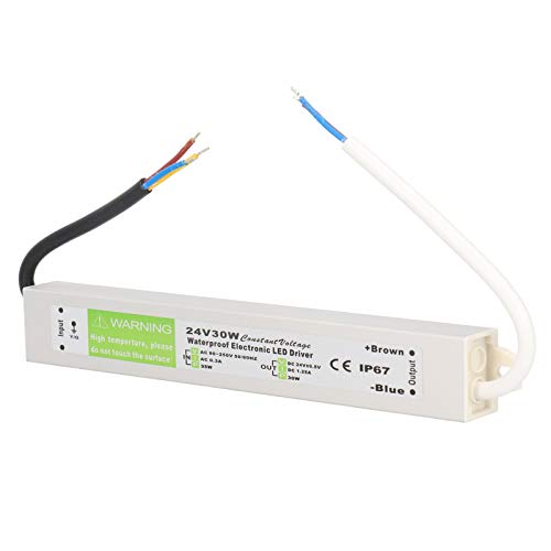 Image of 30W LED Driver Transformer, 12V /24V DC IP67 Waterproof Switching Power Supply, and Durable, Excellent Insulation, High Dielectric Strength(DC24V)