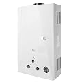 TENGCHANG 18L/min 4.8 GPM Tankless Hot Water Heater Propane LPG Gas Instant with Shower