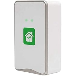 Ventilador Iones Negativos FITTG Purificador De Aire Enenchufable Generador De Iones Negativos Purificador De Ionizador Filtro Puro Alérgenos, Contaminantes, Humeantes, Olores - Enchufe Europeo