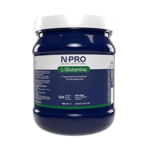 NPro L-Glutamina en polvo 300 g