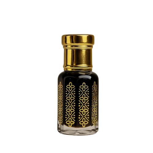 T.PO Black Oud attar Oil 6ml Roll-On Rich Woody oudh Alcohol-free Fragrance, Quality Long Lasting Perfume Oil for Men Travel Size Perfume Arabic Inspired Fragrance Attar (Black-Oud)