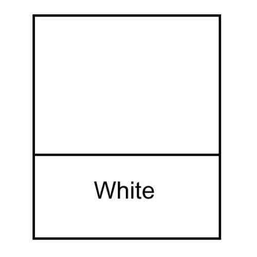 AR Latest Flat Bedsheet Plain Dyed Polycotton Smooth Fabric (King, White)