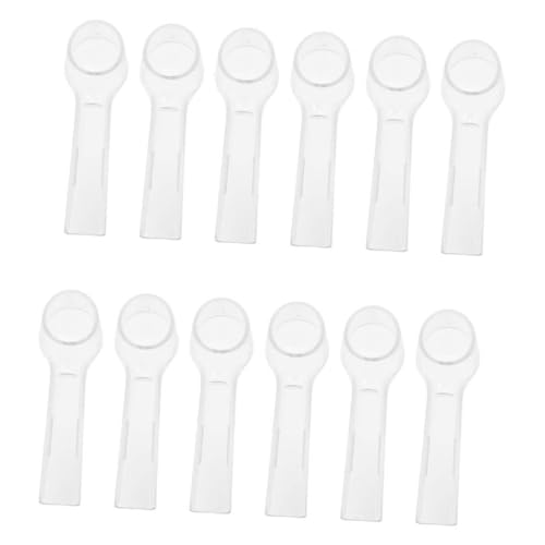 FRCOLOR 12本 電動 歯ブラシ カバー 歯ブラシ キャップ 携帯用 歯ブラシ ヘッド キャップ 歯ブラシ シールド カバー 歯ブラシ ヘッド カバー 歯ブラシ ヘッド キャップ