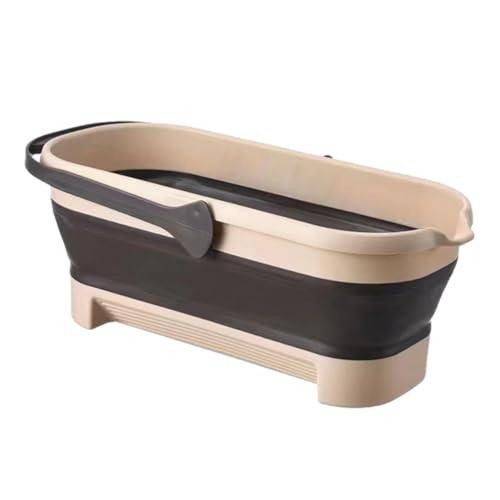 Trapeador de Plegable | Cesta Rectangular práctica para de Agua para el hogar, para Limpieza con asa Almacenamiento en el hogar, lavadero, jardín, Patio, baño, Cocina