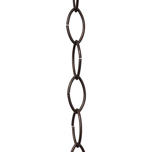 Image of RCH Hardware CH-43-BRZ-3 Brass Chandelier Chain, Bronze (3 Feet)