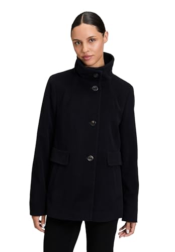 Gil Bret Damen Winterjacke mit Kragen 44, Dunkelblau