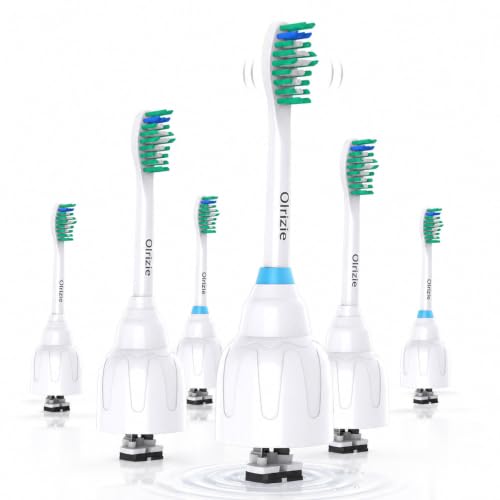 Sonicare Electric Toothbrush E-Series Replacement Heads for Philips Sonicare Replacement Toothbrush Heads Fit for Essence Xtreme Elite Advance and Cleancare6 Pack