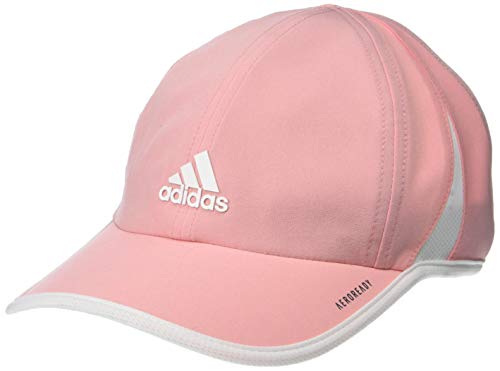 adidas Women's Superlite Relaxed Adjustable Performance Cap, Glory Pink/White, ONE SIZE
