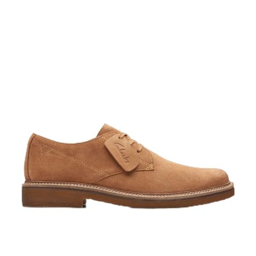 Image of Clarks Men's Clarkdale Derby Oxford, Light Tan Suede, 13