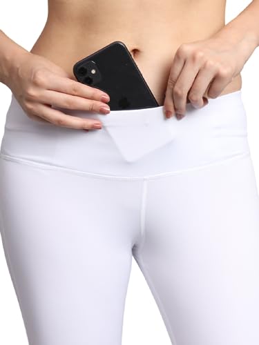 Image of TRUEREVO Sports Leggings for Women-Stretch Dryfit High Waist 7 /8th Gymwear Pants with Back Zipper Pocket-Quick Dry Activewear-Training Tights- for Yoga, Sports, Gym, Workout and Running