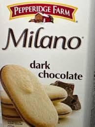 Milano Double Dark Chocolate Cookies, 0.98 oz., 24 pk.