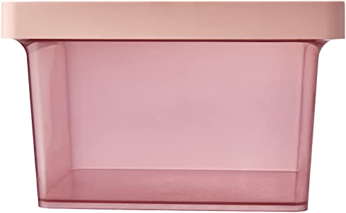 Caixa Alta Multiuso com Tampa de 2.8 L, Hana, Rosa