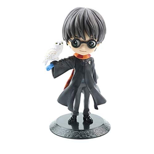 QUIRKMALL Vinyl Harry with Owl Action Figure (Black, Multicolour, 16 cm)