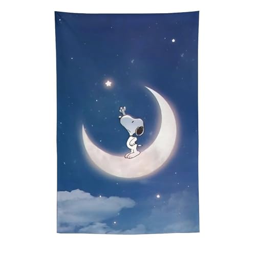 Snoopy スヌーピー イラストレーションポスター8 (2) タペストリー プリント 絵画 壁アート モダン ホーム装飾 ぶら下がる ポスター 画像 壁の絵 ギフト60"x90"