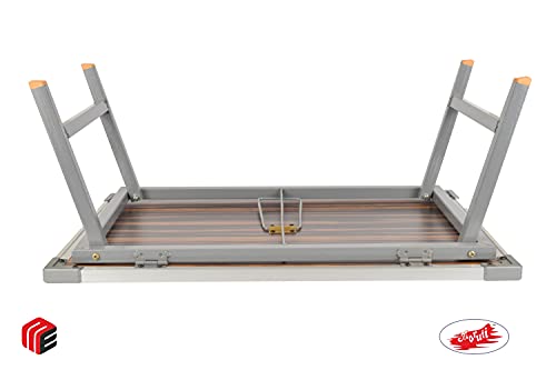 Maruti-Wood-Laminated-Multi-Purpose-Foldable-Laptop-Study-Table-with-2-Marker-Pen-and-1-Duster-and-White-Board-Paper-Holding-Clip-Silver-Border