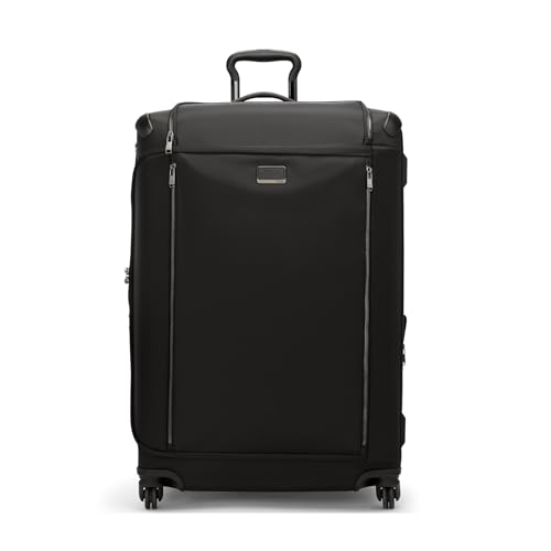 TUMI - Voyageur Leger 4 Wheeled Luggage - Women's Lightweight and Spacious, Sleek Silhouette, Durable Premium Suitcase - 29" Extended Trip Expandable Packing Case, Black with Gunmetal Hardware