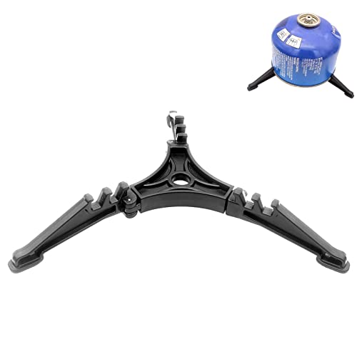 YOOQ Stabilisateur de bidons de carburants pour réchauds de Camping,Trépied de Cartouche de Support de réservoir d'air pour bidon de carburants de Camping | Stabilisateur de Support de trépied