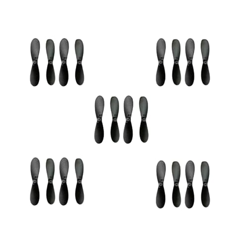 Mini quadcopter propeller, remote control aircraft propeller, mini propeller suitable for small and medium-sized unmanned aerial vehicles, 20 propeller props, 35, 37, 42, 46 mm, etc. (42mm/1.65in????)