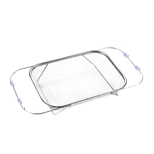 Escurridor de platos extensible, escurridor de platos en el fregadero, extiende el desagüe del colador del fregadero de acero inoxidable | Estante de frutas para cocina, fregadero, apartamento