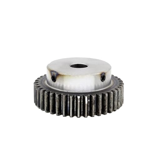Bevel Gear Pinion Hardware Mechanical 1pcs Spur Gear 1.5M50T Bore Size 10/12/15/16/17/20mm Pinion Gear Low Carbon Steel Gear Wheel for Motor(10mm)