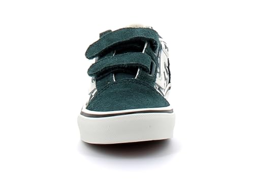Baskets basses enfant Vans Old Skool V GEO CHECK Mystic Moss - vue 8